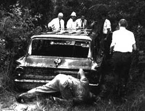 The car driven by Schwerner, Goodman, and Chaney is found, burned out, near Philadelphia, Mississippi.